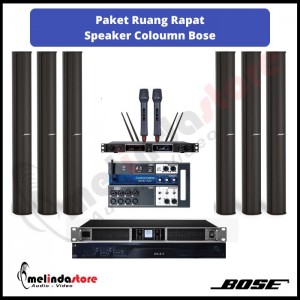 Paket Sound System Ruang Rapat Speaker Coloumn Bose MA-12 | 6 Speaker